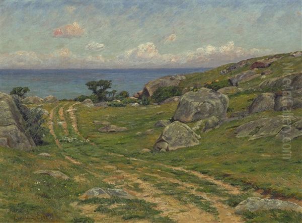 Old Road, Annisquam Oil Painting by Edmund Elisha Case