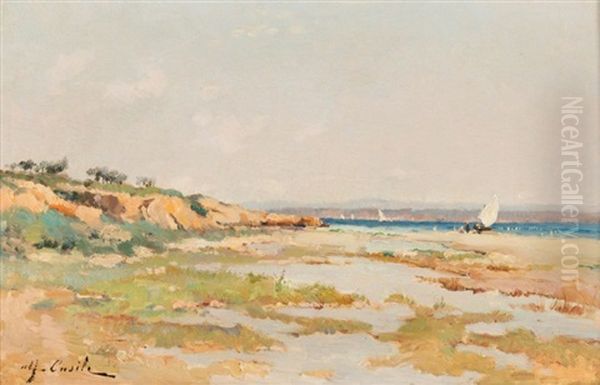 Bord De Cote Oil Painting by Alfred Casile