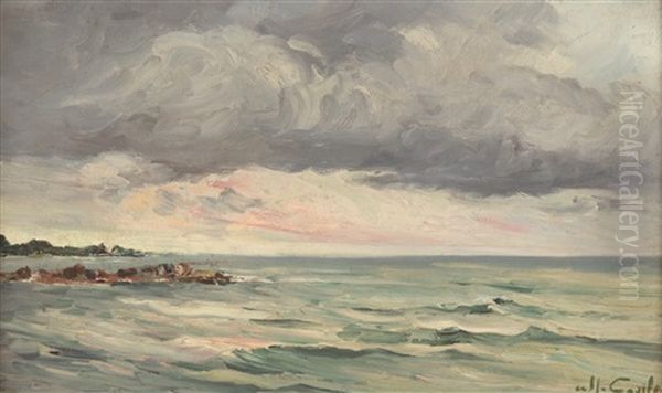 Mer Et Nuages Oil Painting by Alfred Casile