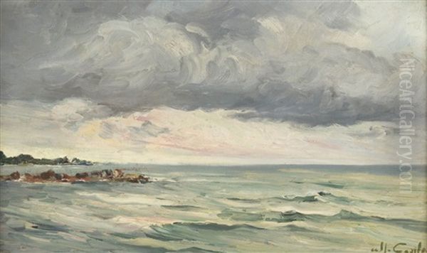 Mer Et Nuages Oil Painting by Alfred Casile