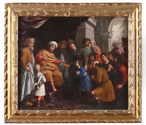 Giuseppe E I Suoi Fratelli Oil Painting by Giovanni Battista Casoni