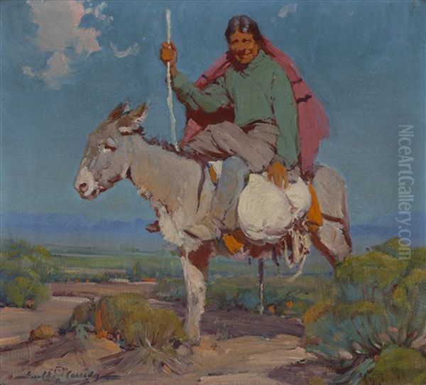 Isleta Traveler by Gerald Cassidy