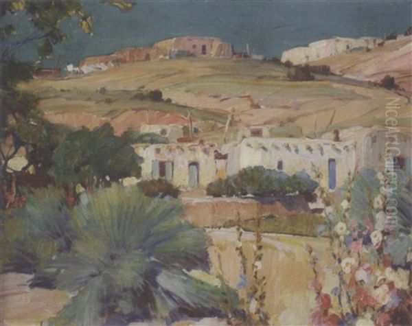 The Hillside Oil Painting by Gerald Cassidy