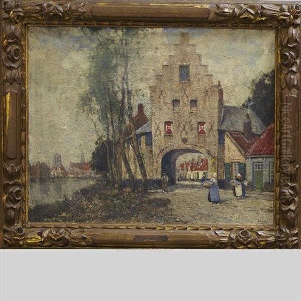 Zierikzee Oil Painting by Hendrick Cassiers