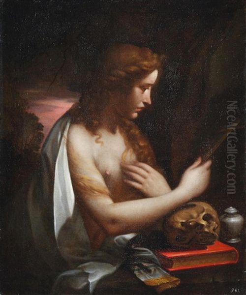 The Penitent Magdalen Oil Painting by Bernardo Castello