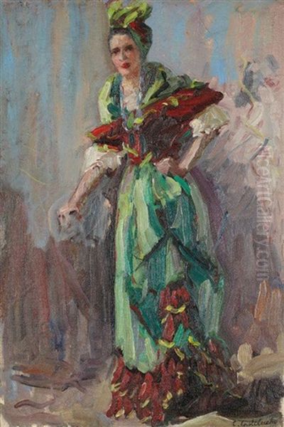 Danseuse De Flamenco by Claudio Castelucho Diana