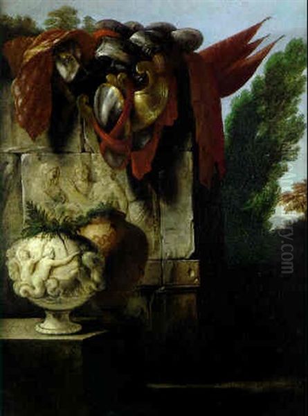 Allegorie De L'art Militaire Oil Painting by Francesco Castiglione