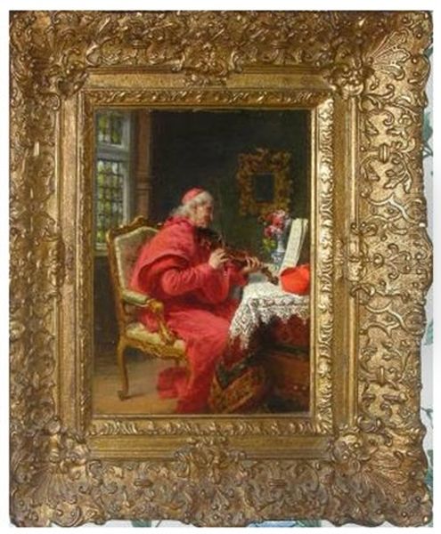 The Cardinal Oil Painting by Giuseppe Castiglione