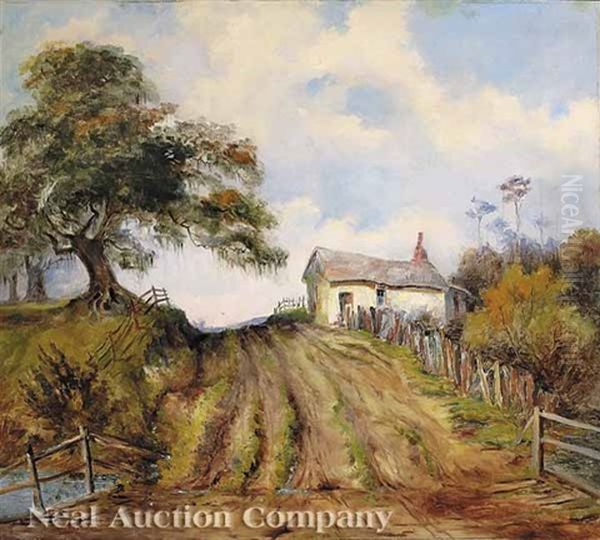 Highway To The Past Oil Painting by George Frederick Castleden