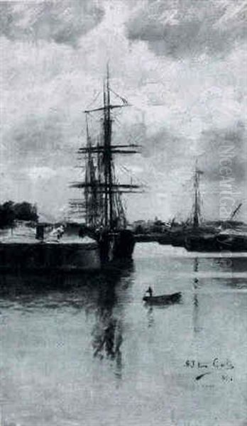 Le Port De Caen by Siebe Johannes ten Cate