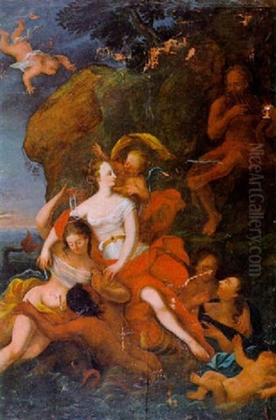 Acis Und Galatea by Franz Caucig