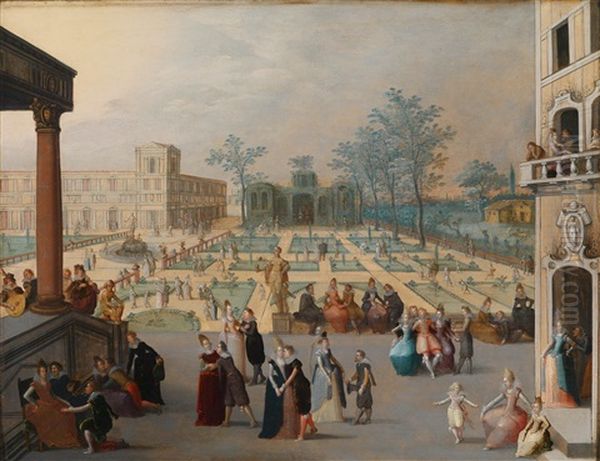 Der Liebesgarten by Louis de Caullery