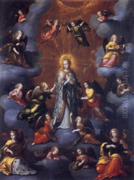 L'immaculee Conception by Louis de Caullery