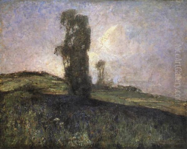 L'albero Solitario Oil Painting by Ludovico Cavaleri