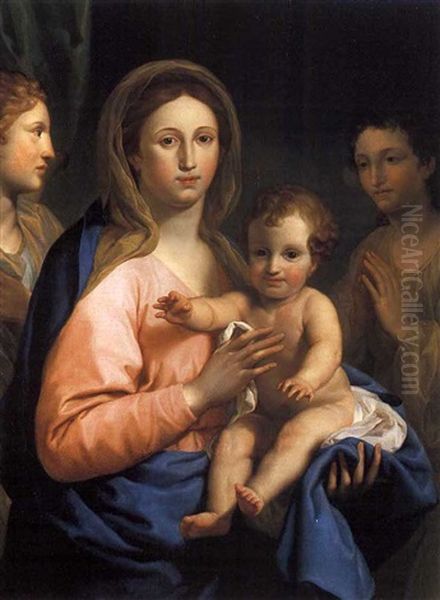 Madonna Con Il Bambino Oil Painting by Antonio Cavallucci