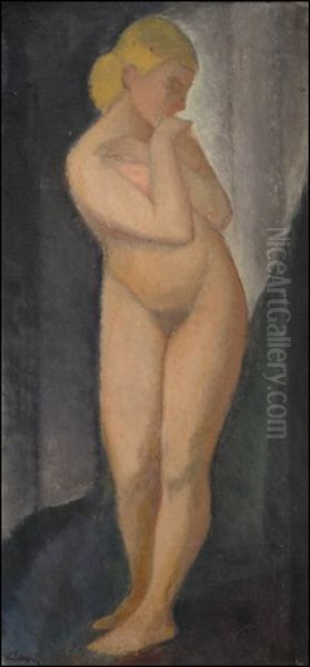 Naismalli Oil Painting by Alvar Cawen