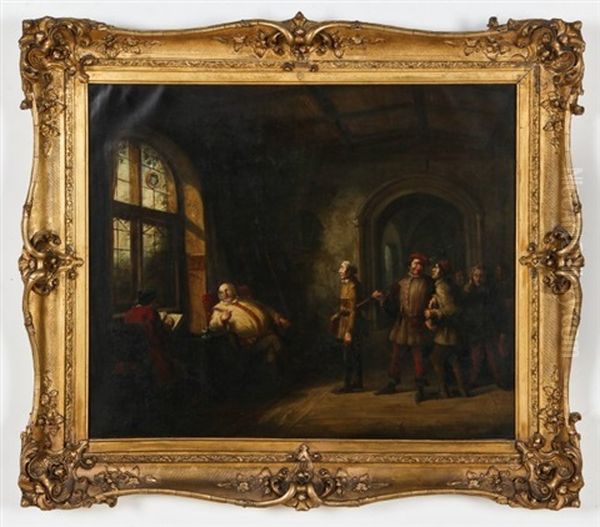 Painting Of Henry Iv Oil Painting by John Cawse