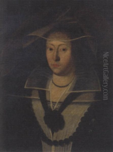 Ritratto Di Gentildonna In Abito Elegante Con Vanitas Oil Painting by Carlo Ceresa