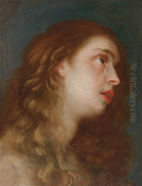 Saint Mary Magdalene Oil Painting by Mateo Cerezo