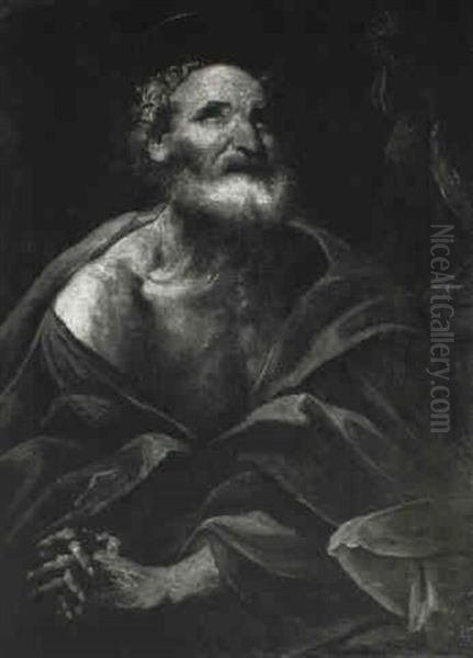 St. Peter In Penitence by Mateo Cerezo