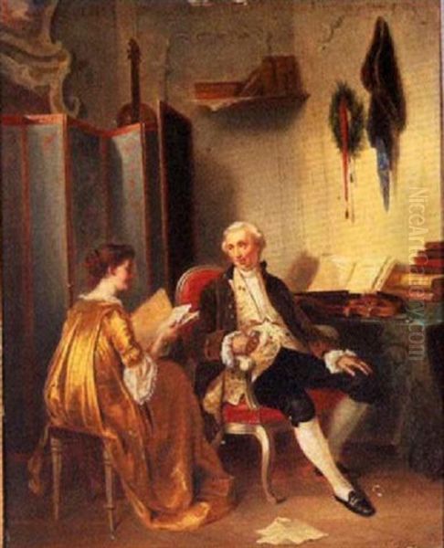 A Musical Discussion by Theodore Ceriez