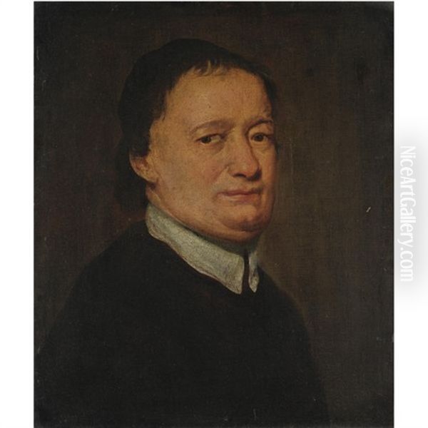 Ritratto Del Rettore Giovanni Battista Zanini Oil Painting by Giacomo Ceruti