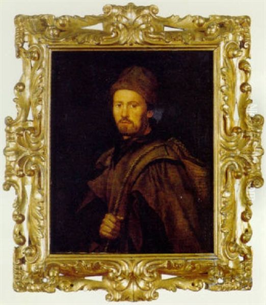 Ritratto Di Un Viandante Oil Painting by Giacomo Ceruti