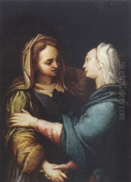 The Visitation Oil Painting by Giuseppe Cesari