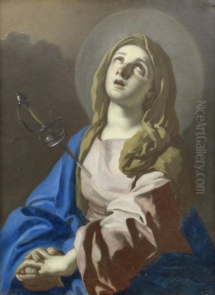 Mater Dolorosa Oil Painting by Jacopo Cestaro