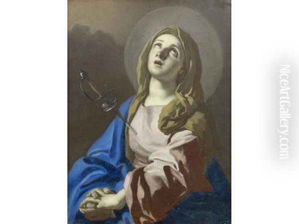 Mater Dolorosa Oil Painting by Jacopo Cestaro