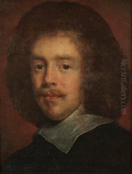 A Portrait Of A Gentleman by Cornelis van Ceulen