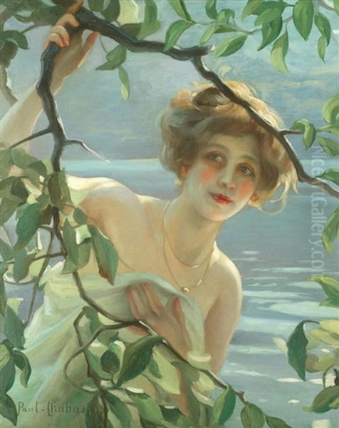 Baigneuse Oil Painting by Paul Emile Chabas