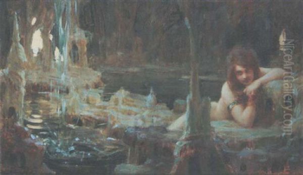 La Jeune Naiade Oil Painting by Paul Emile Chabas