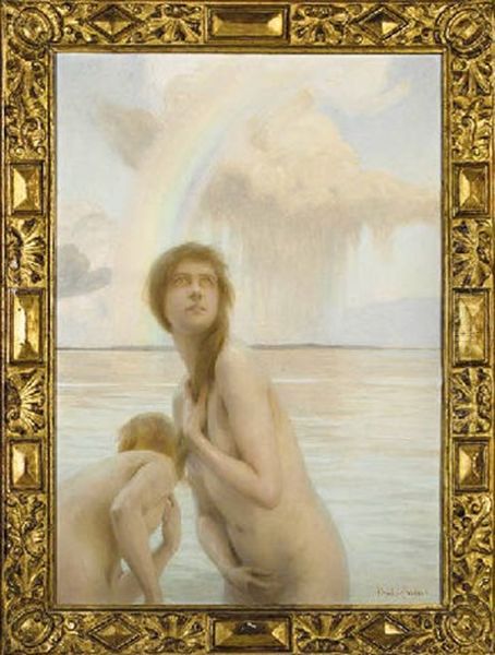 After A Sun Shower Oil Painting by Paul Emile Chabas