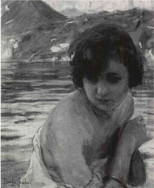 Baigneuse Oil Painting by Paul Emile Chabas