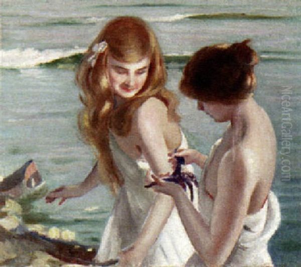 Sea Maidens Oil Painting by Paul Emile Chabas