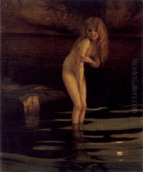 Im Zwielicht Oil Painting by Paul Emile Chabas