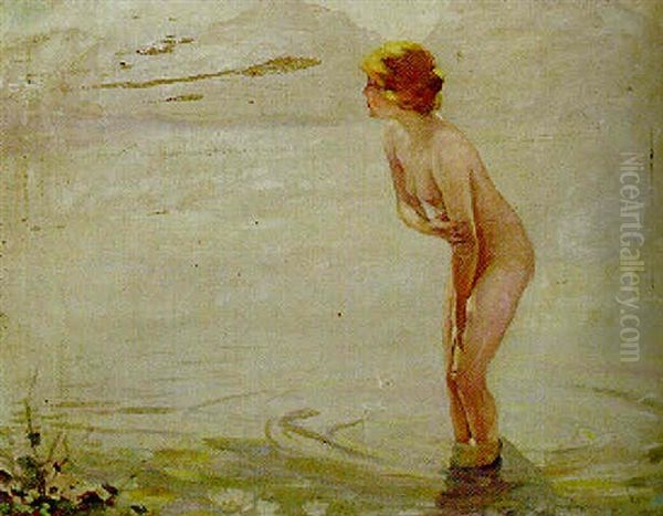 September Morning Oil Painting by Paul Emile Chabas