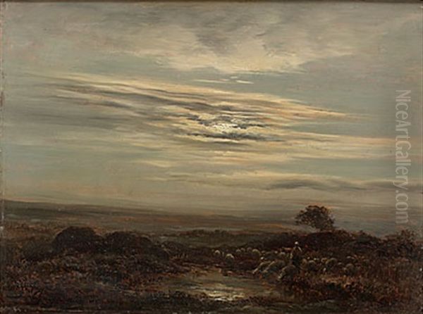 Farhjord Oil Painting by Jean Ferdinand Chaigneau