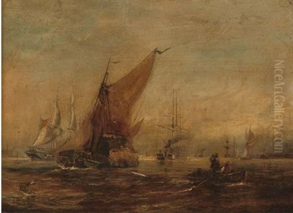 "blackwall" Oil Painting by George William Crawford Chambers