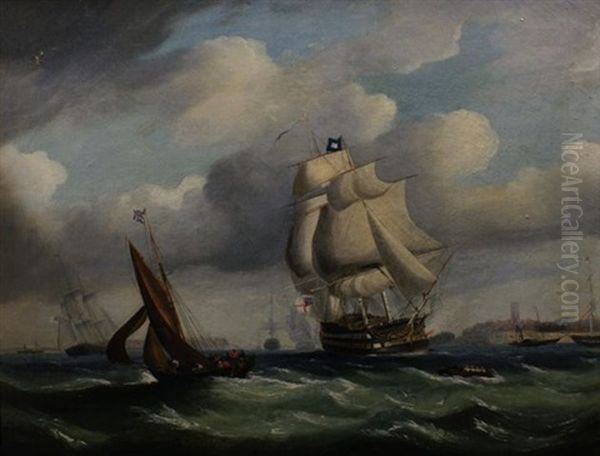 Untitled Oil Painting by Sir George Chambers