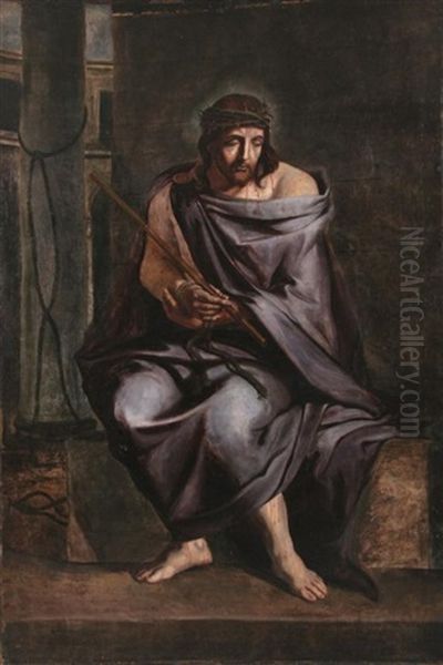 Christ Oil Painting by Jean-Baptiste de Champagne