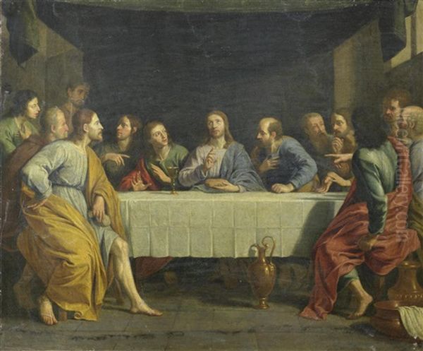 The Last Supper Oil Painting by Philippe de Champaigne