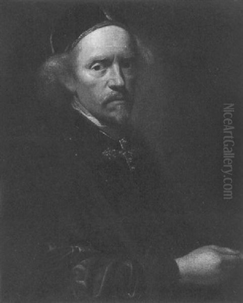 Portrait Of A Clergyman Oil Painting by Philippe de Champaigne