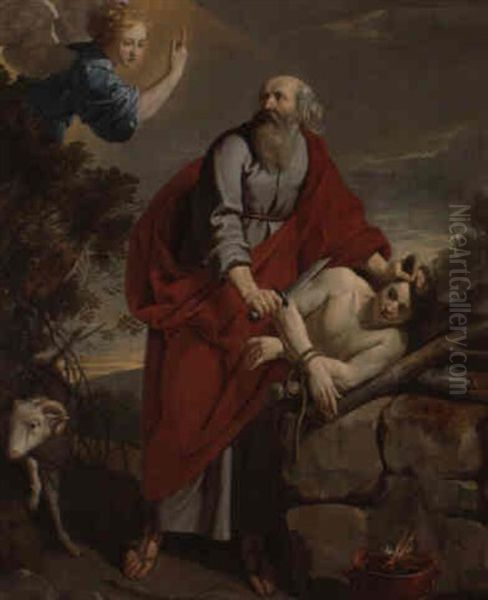 Le Sacrifice D'isaac Oil Painting by Philippe de Champaigne