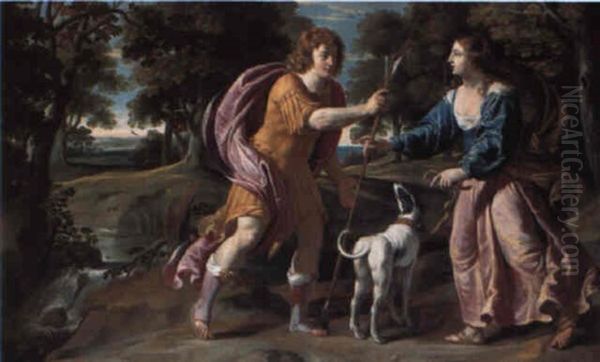 Cephalus And Procris Oil Painting by Philippe de Champaigne