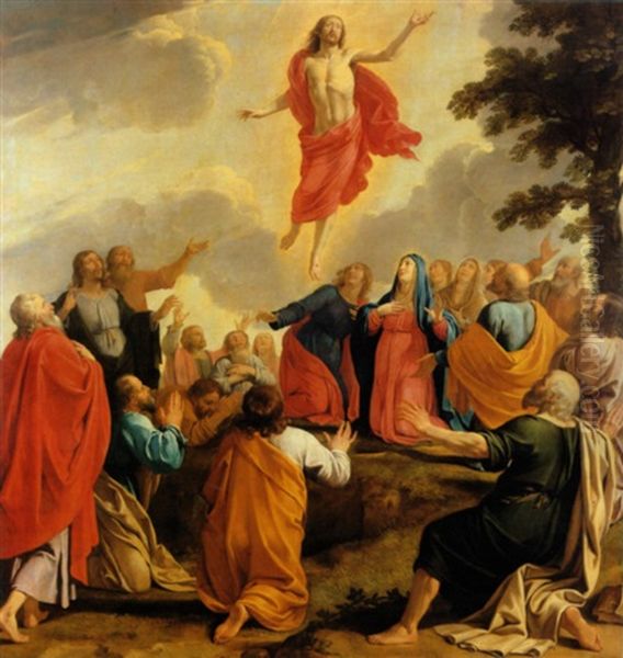 The Ascension Oil Painting by Philippe de Champaigne