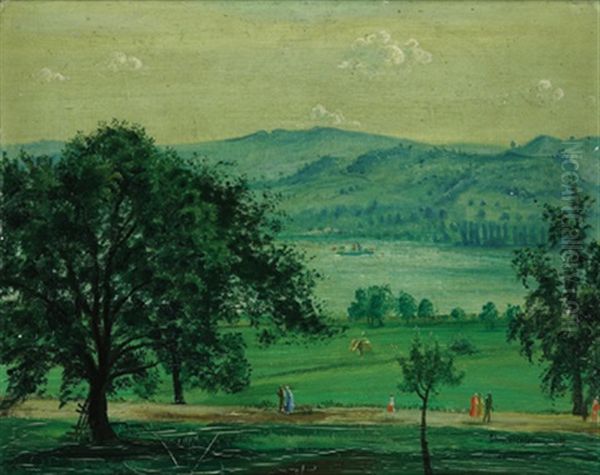 Rheinlandschaft by Theodore Champion