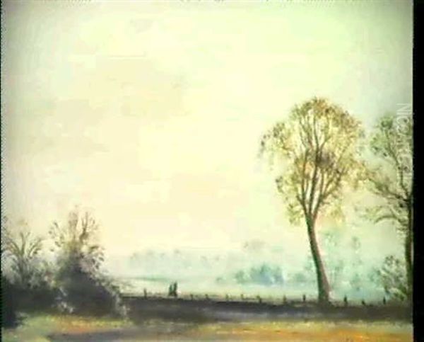 Niederrheinlandschaft by Theodore Champion