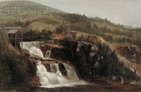 Rumford Falls Oil Painting by Benjamin Champney